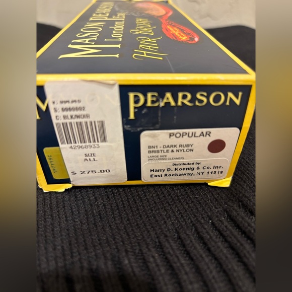 MASON PEARSON POPULAR MIXTURE HAIR BRUSH BN1 - Picture 3 of 4